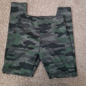Lucky brand camo workout leggings
